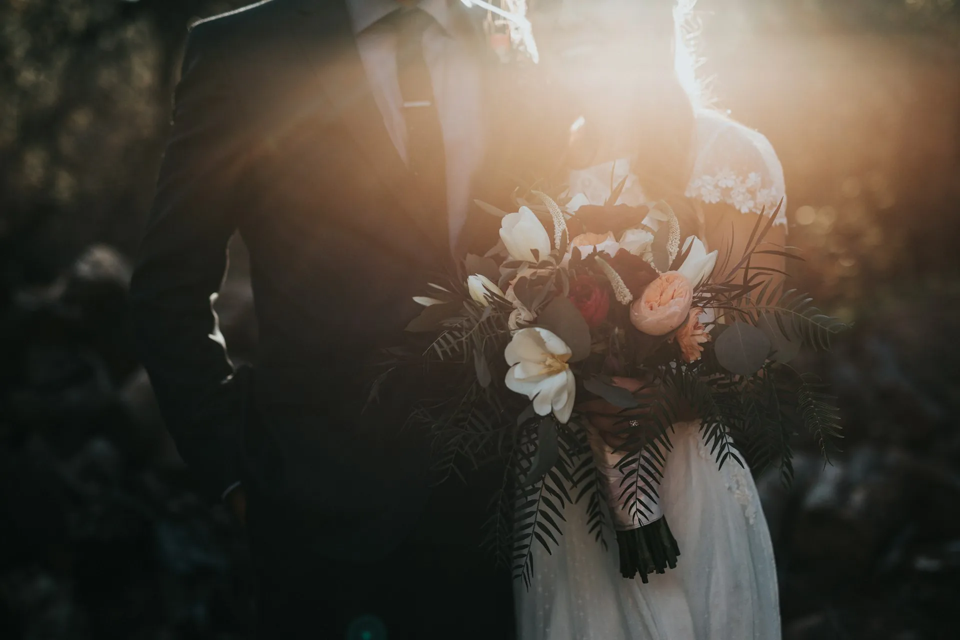 Couple dancing their first dance